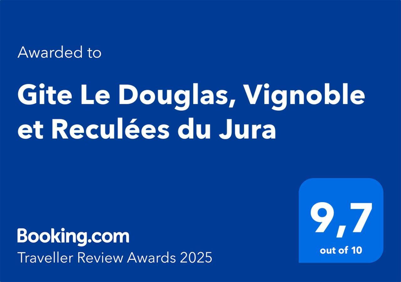 Gite Le Douglas, Vignoble Et Reculees Du Jura - Avec Sauna Lavigny Exterior foto